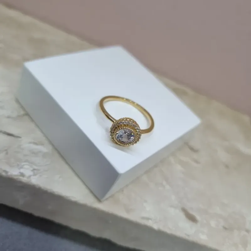 ANEL OURO CHUVEIRINHO