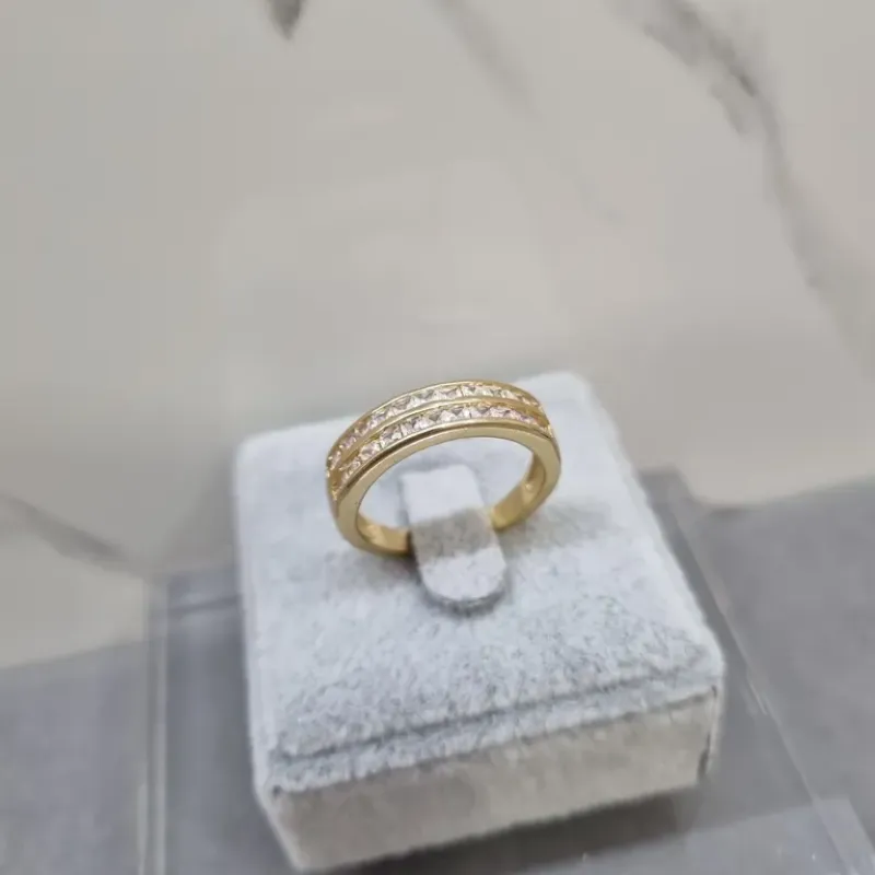 ANEL OURO DUPLO NAVETE B