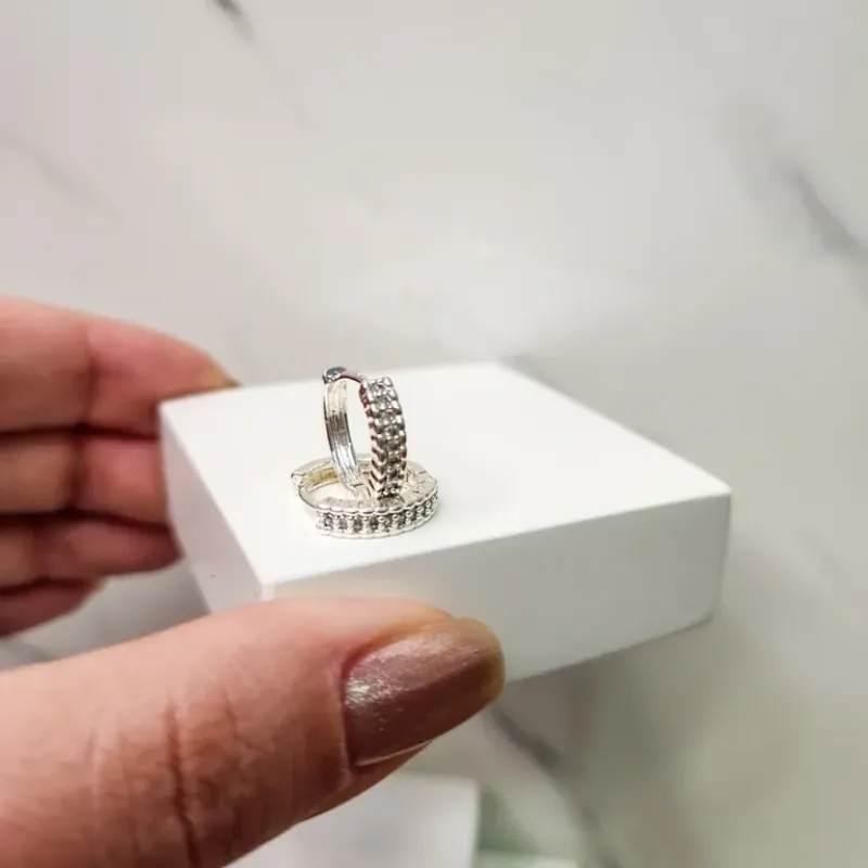 BRINCO ARGOLA PRATA G OND Z