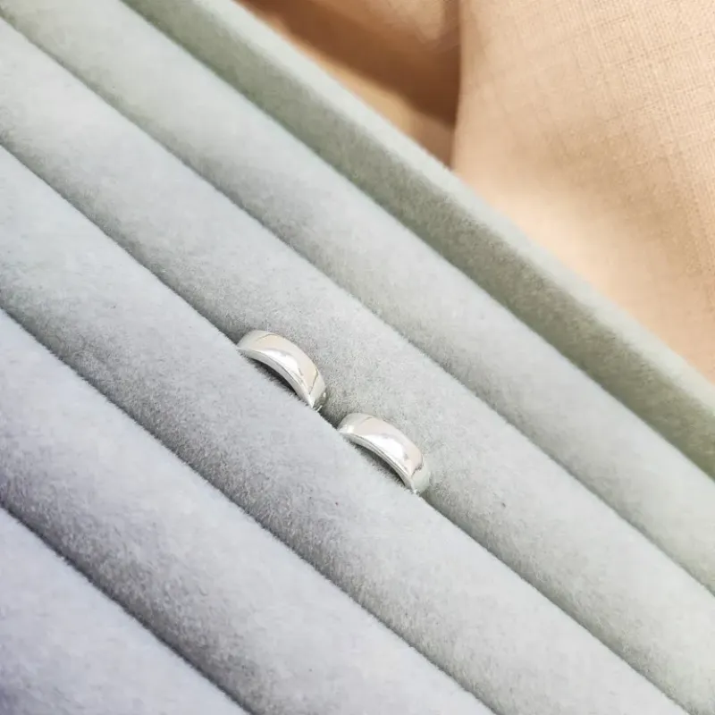 BRINCO ARGOLA PRATA M CHAP L