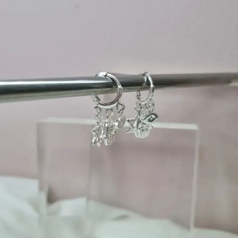 BRINCO ARGOLA PRATA PATUA