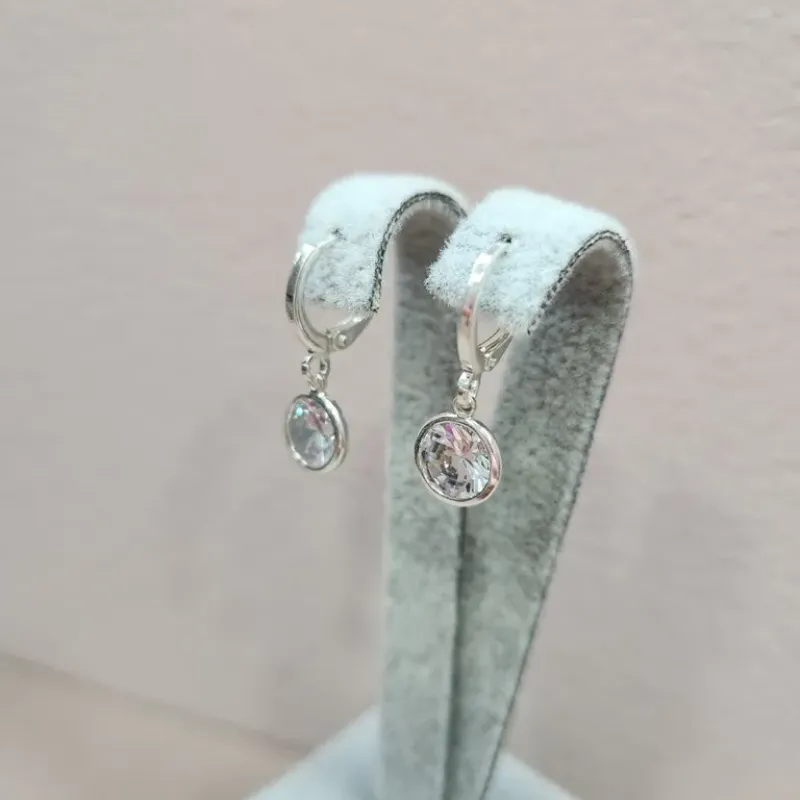 BRINCO ARGOLA PRATA TRANQ PONTO