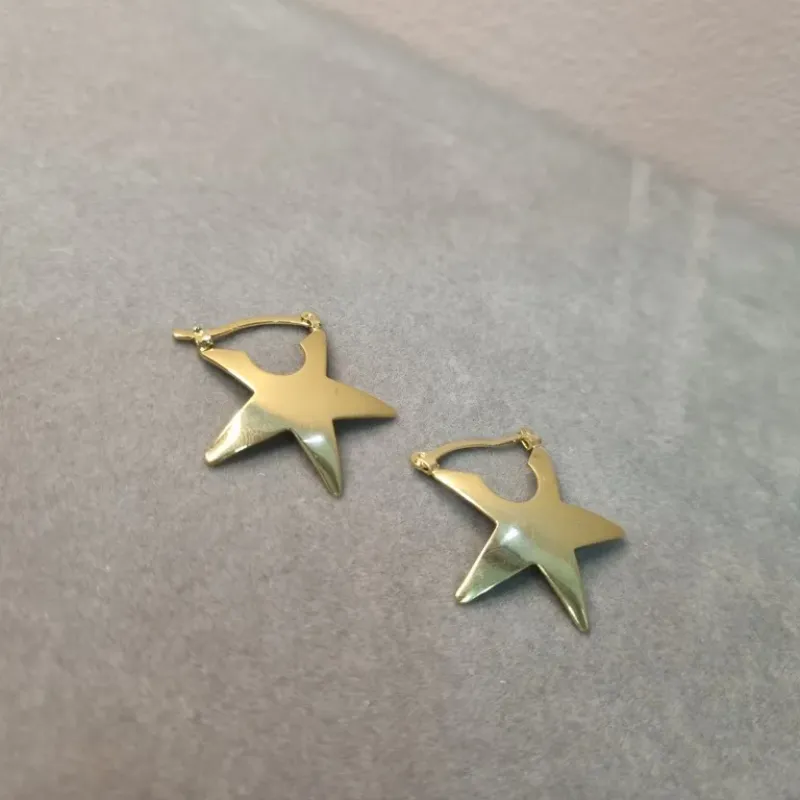 BRINCO OURO ARG ESTRELA CHAPADA