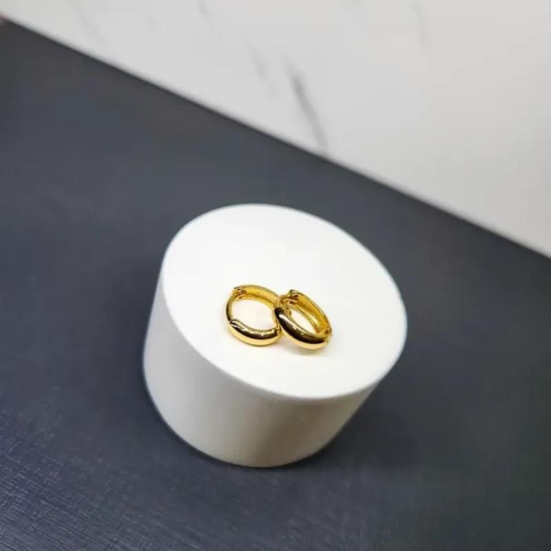 BRINCO OURO ARGOLA  L M