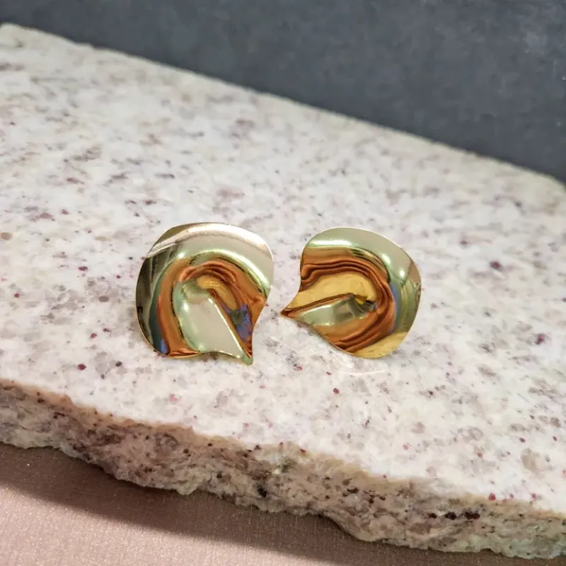 BRINCO OURO COPO DE LEITE