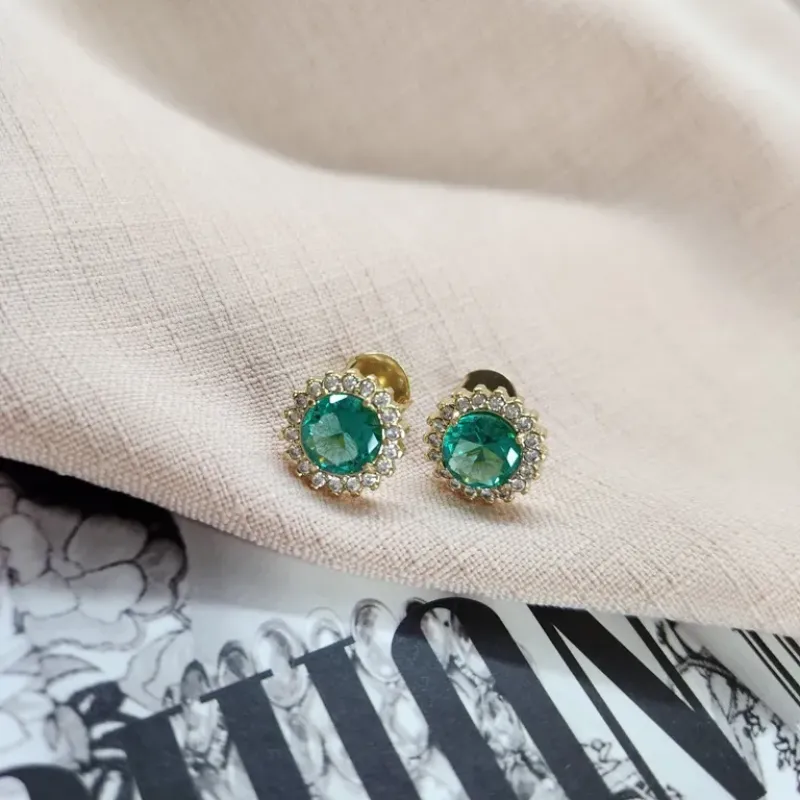 BRINCO OURO Z CIRC TURMALINA