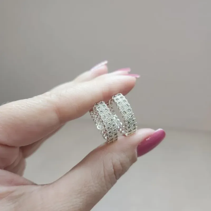 BRINCO PRATA ARGOLA GROSSA GRANDE Z