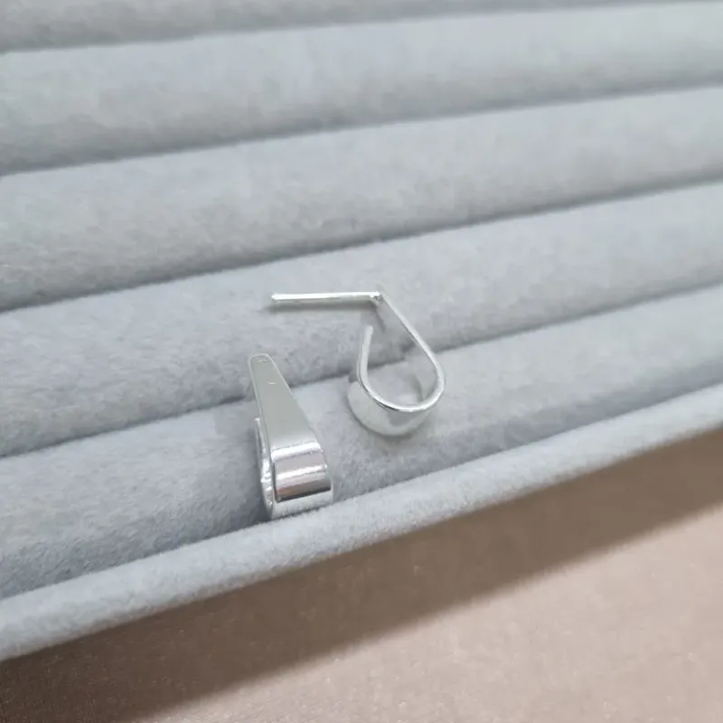 BRINCO PRATA ARGOLA PINO GOTA