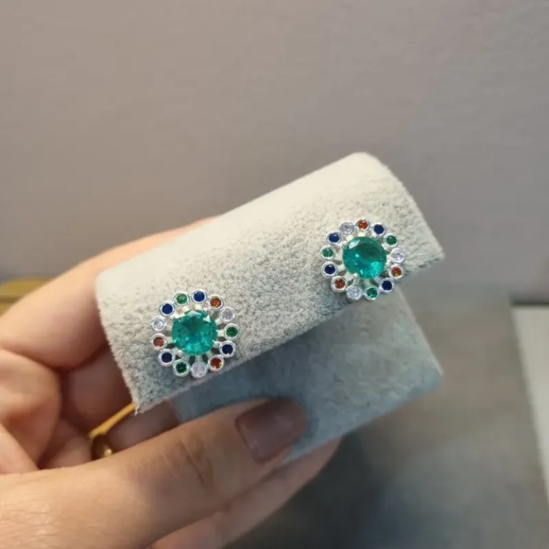 BRINCO PRATA CIRC TURMALINA RAINBOW