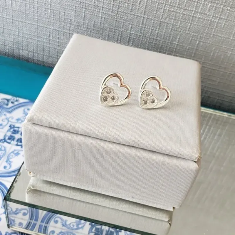 BRINCO PRATA CORAÇÃO 3Z