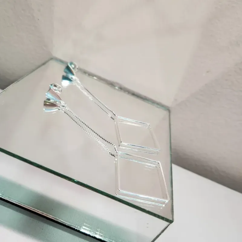 BRINCO PRATA CORRENTE LOSANGO