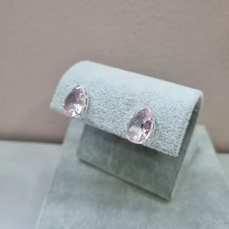 BRINCO PRATA GOTA KUNZITA