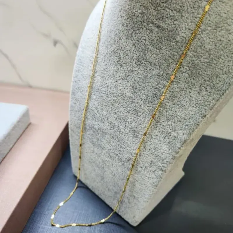 COLAR LONGO OURO C C