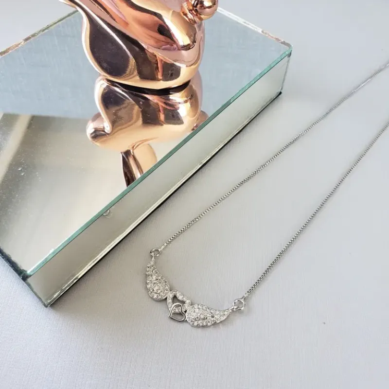 COLAR OURO ASINHA ZIRC