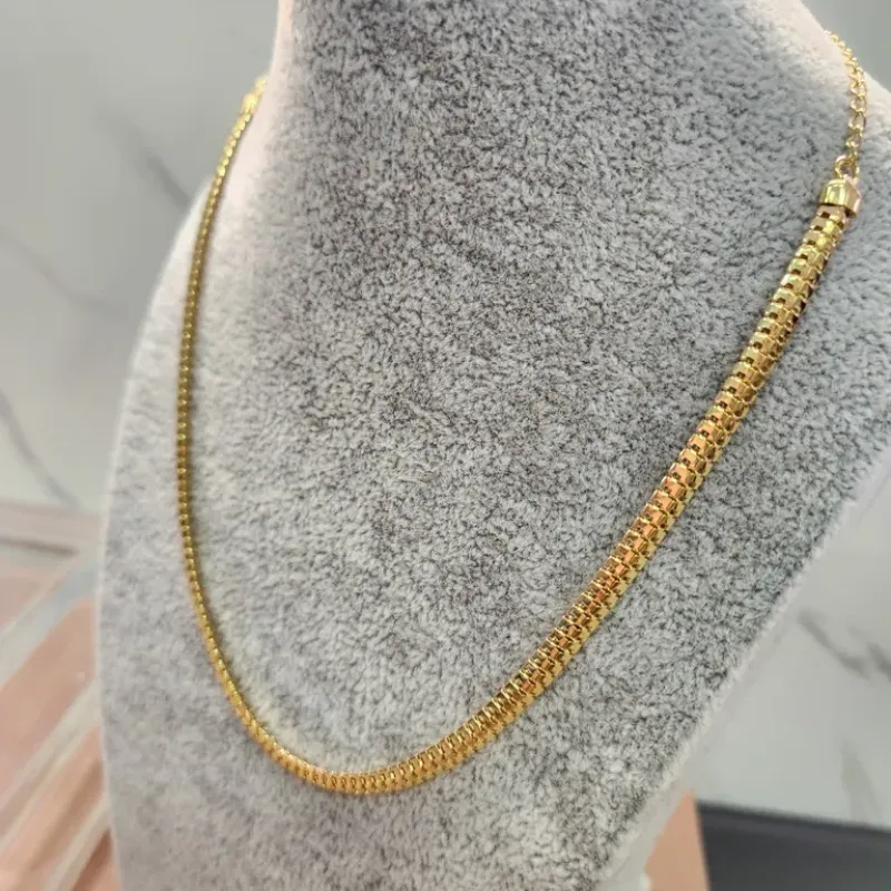 COLAR OURO CORR MALEÁVEL