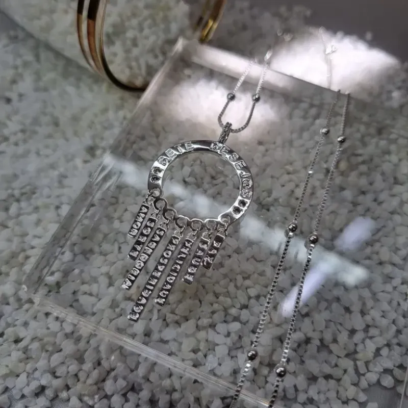 COLAR PRATA 7 DESEJOS