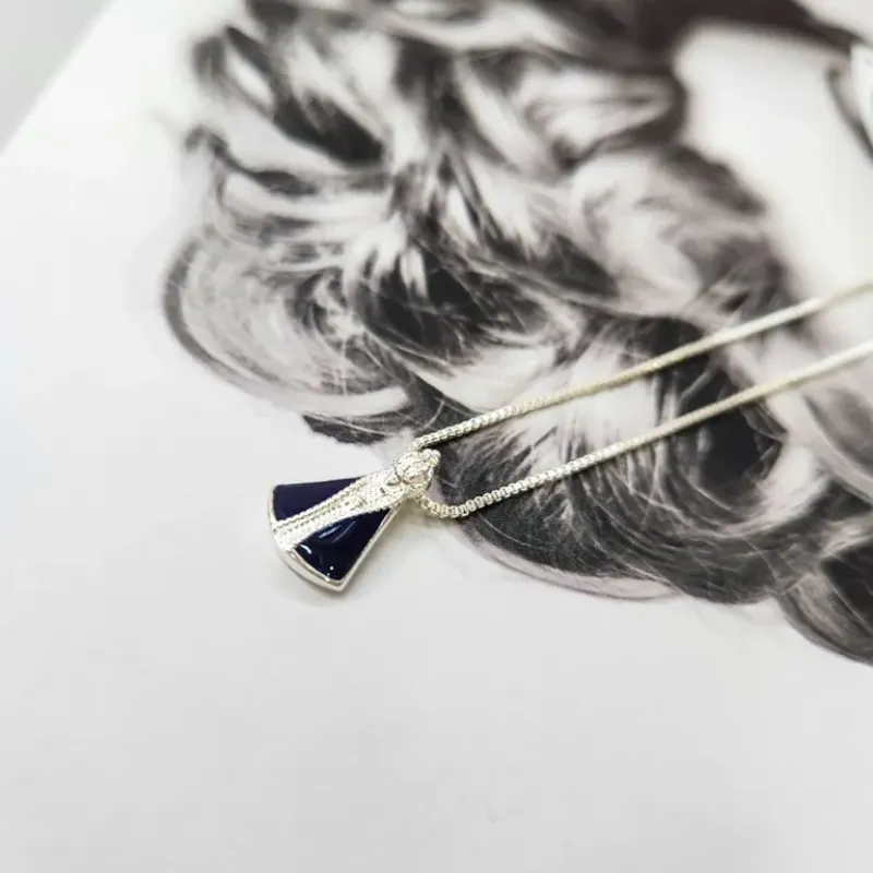 COLAR PRATA NS ESMALTADA