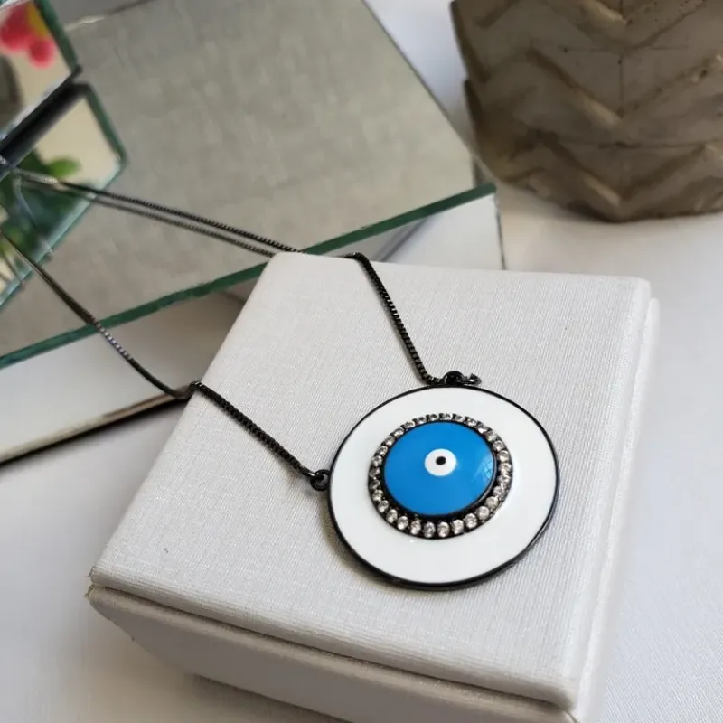 COLAR RN OLHO GREGO ESMALTADO