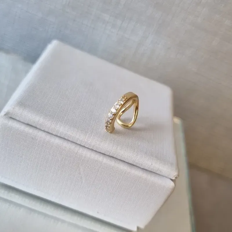 PIERCING FAKE OURO 1 ZIRC