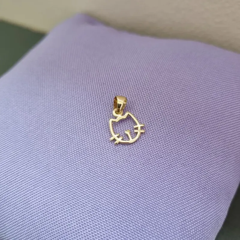 PINGENTE OURO PETIT CAT