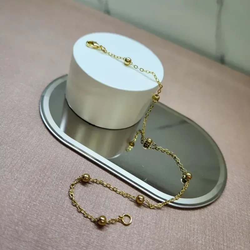 PULSEIRA OURO BOLINHAS