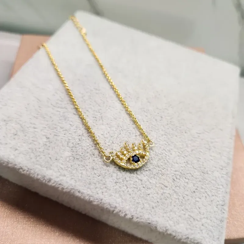 PULSEIRA OURO OLHO ZIRC