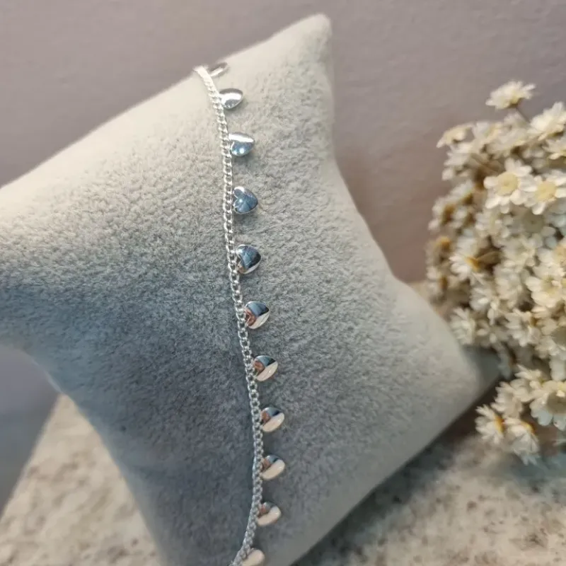 PULSEIRA PRATA CORRENTE CORA FIXO