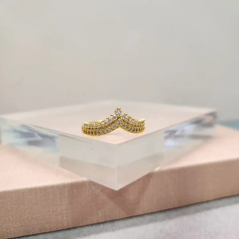 ANEL OURO PONTA ZIRC