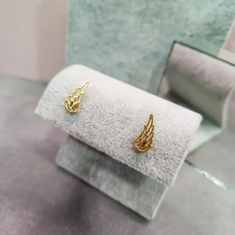 BRINCO OURO ASA VAZADA