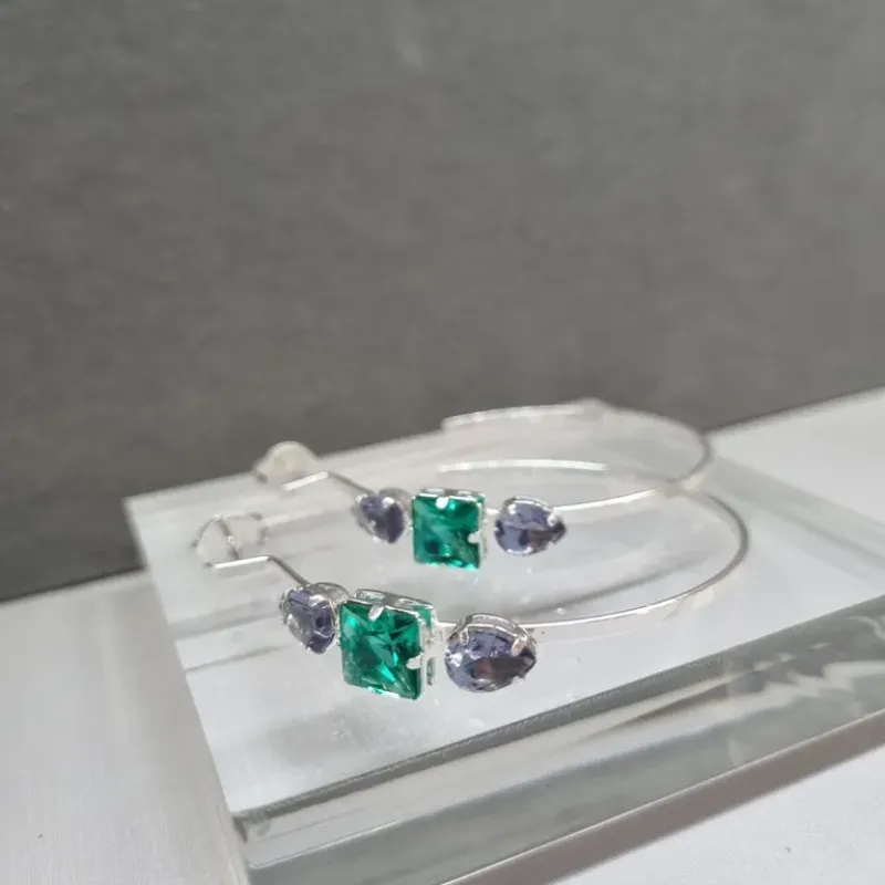 BRINCO PRATA ARGOLA TAN TUR