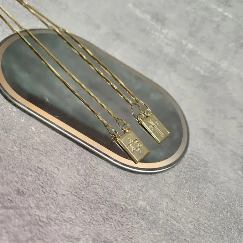 COLAR OURO ESCAP MASC DAVID