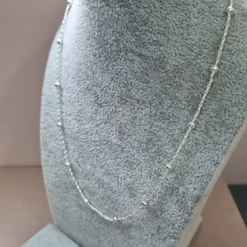 COLAR PRATA CHOKER B CORR ENTRELAÇ