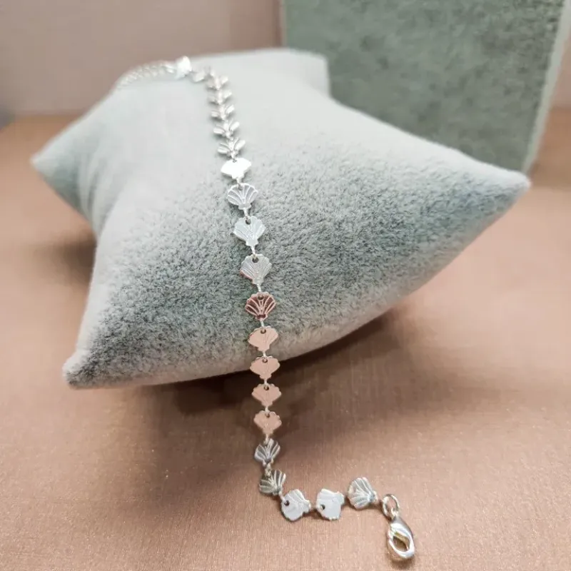 PULSEIRA PRATA CONCHINHAS