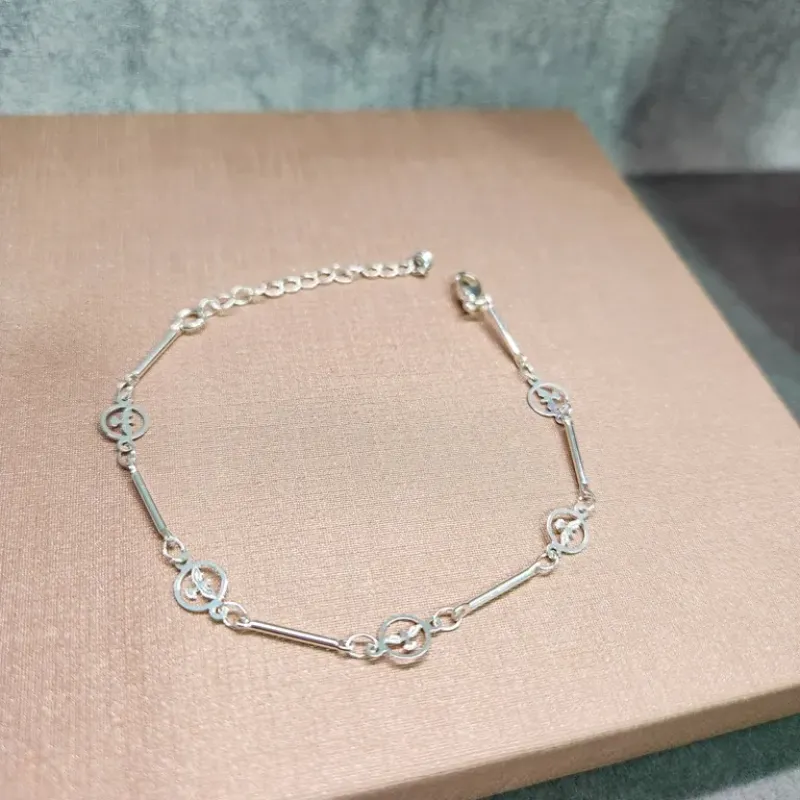 PULSEIRA PRATA DIVINO VAZADO