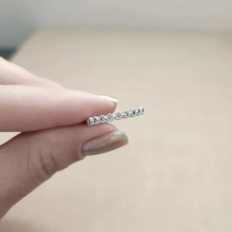 ANEL PRATA APARADOR FLOR