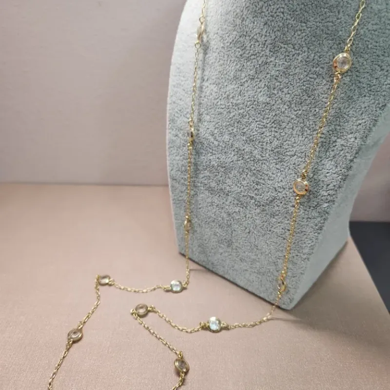 COLAR OURO LONGO TIFFANY