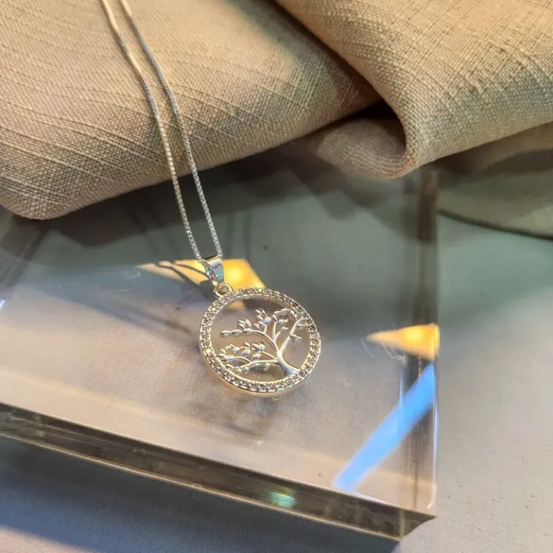 COLAR PRATA ARV DA VID ZIRC