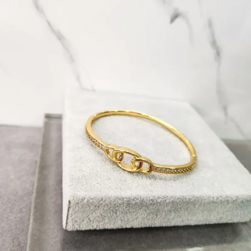 BRACELETE OURO CORR ZIRC