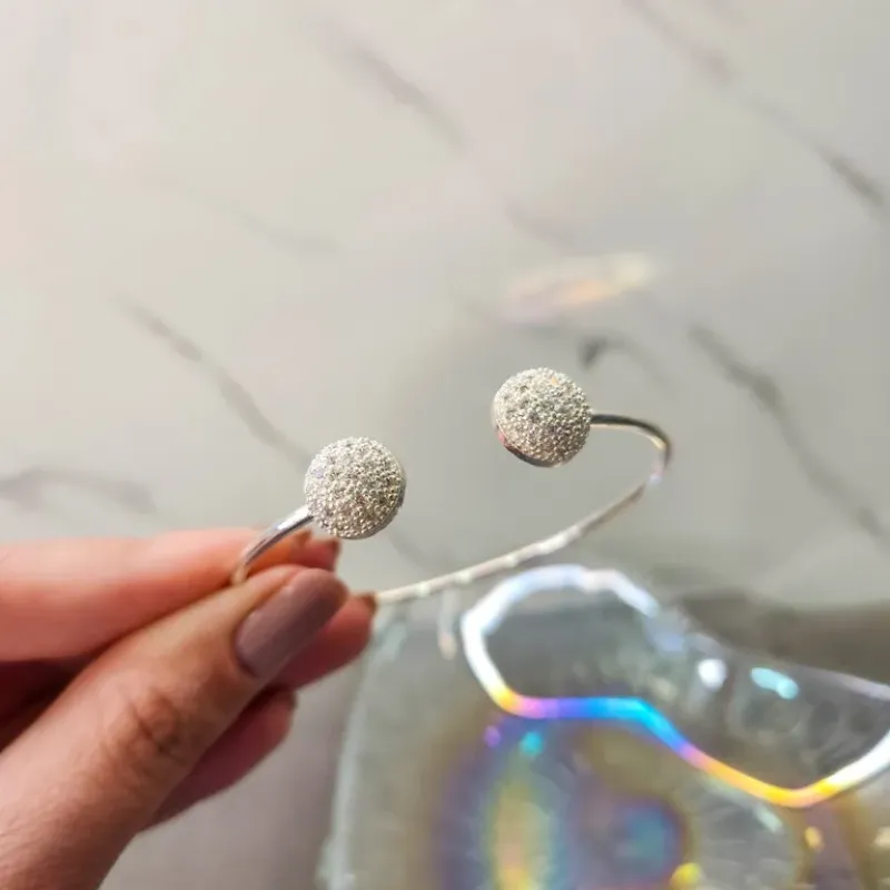 BRACELETE PRATA BOLAS ZIRC