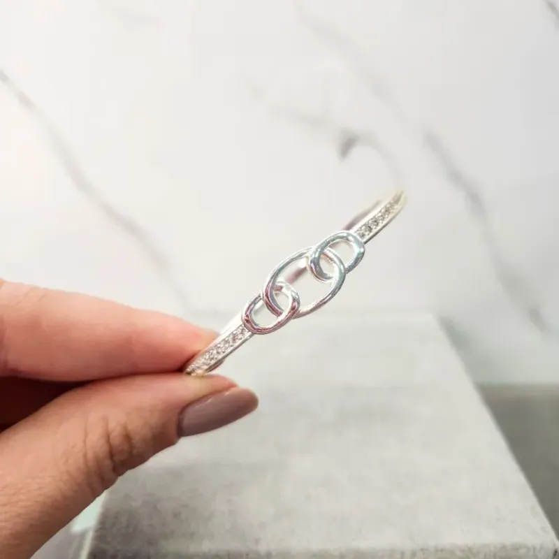 BRACELETE PRATA CORR ZIRC