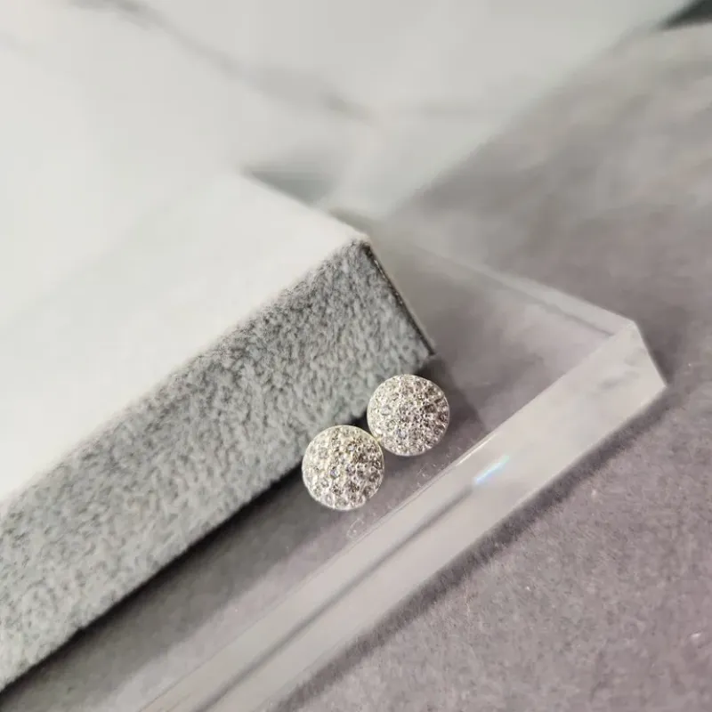 BRINCO PRATA BOLA ZIRC M