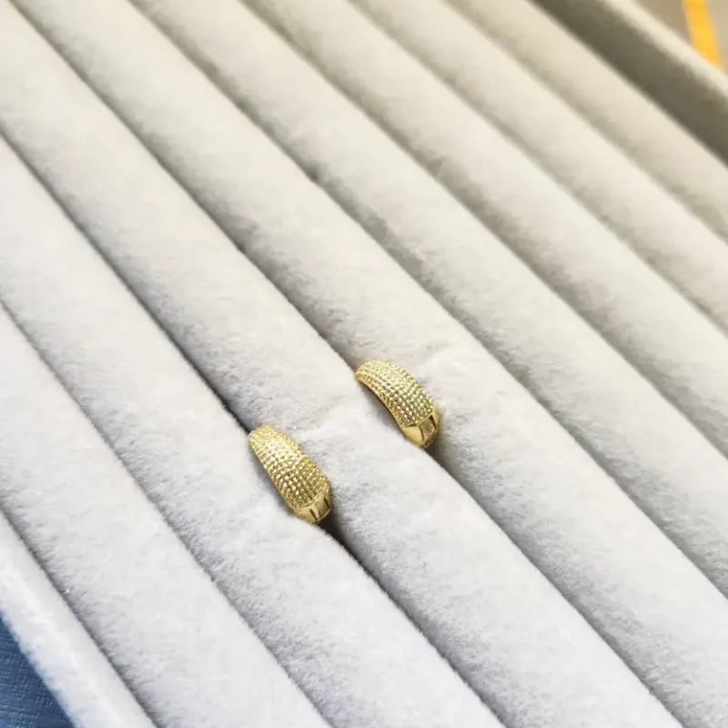 BRINCO OURO ARGOLA CRAQUELADA M