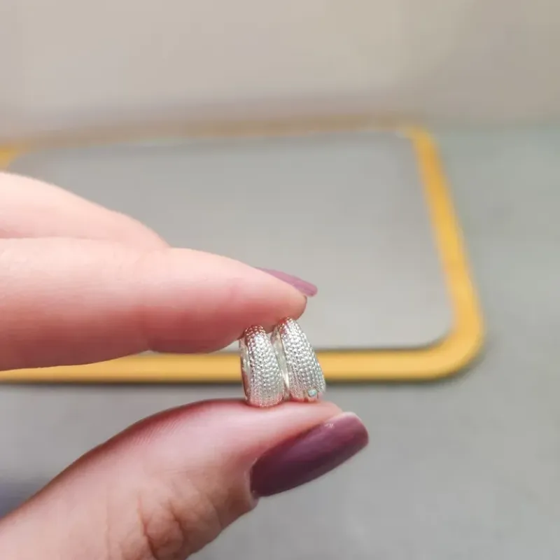 BRINCO PRATA CRAQUELADA P