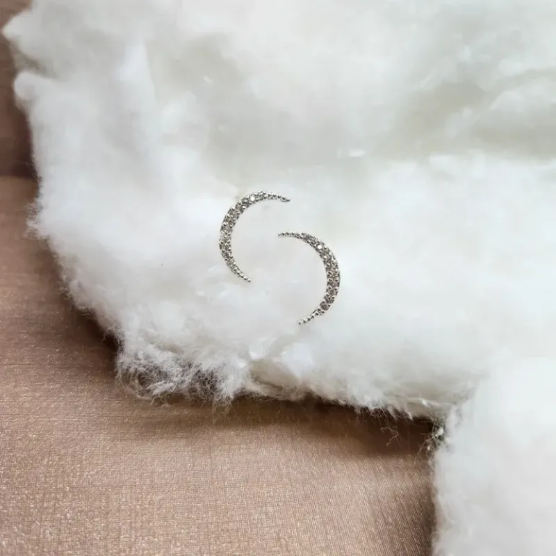 BRINCO PRATA LUA MINGUANTE