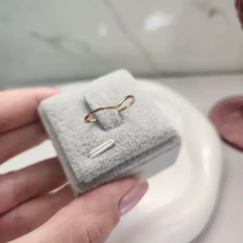 ANEL OURO PONTA FINA