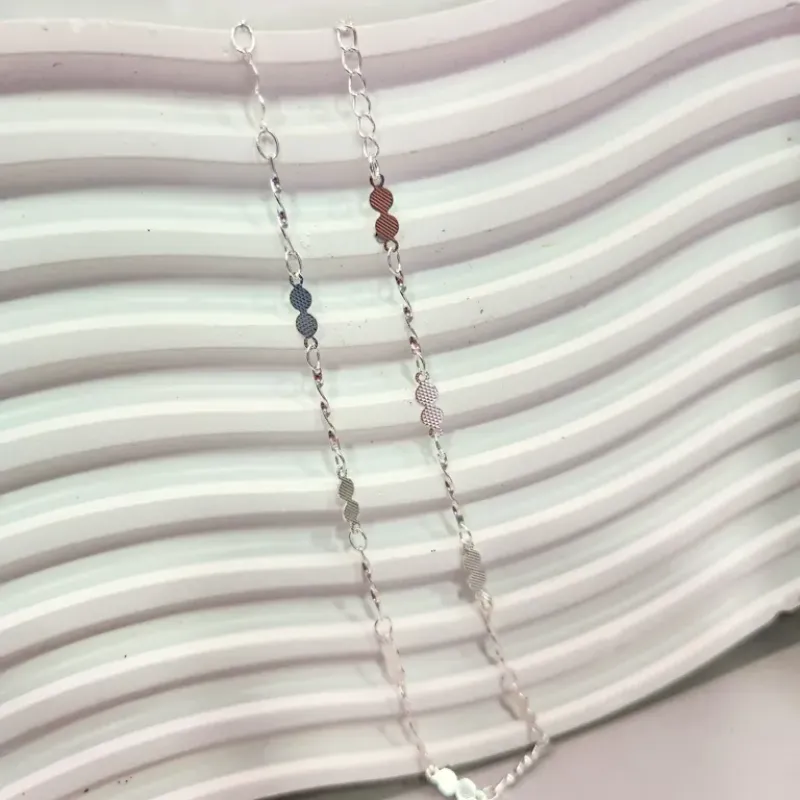 COLAR PRATA DUAS BOL PINI