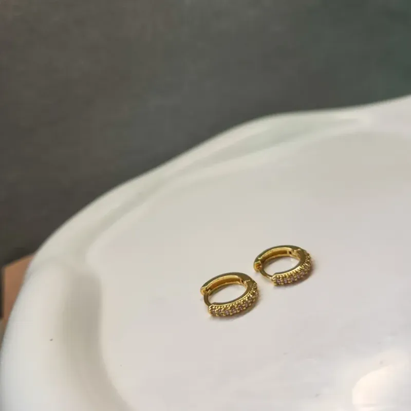 BRINCO OURO ARGOLA CLASS 1 FILA M