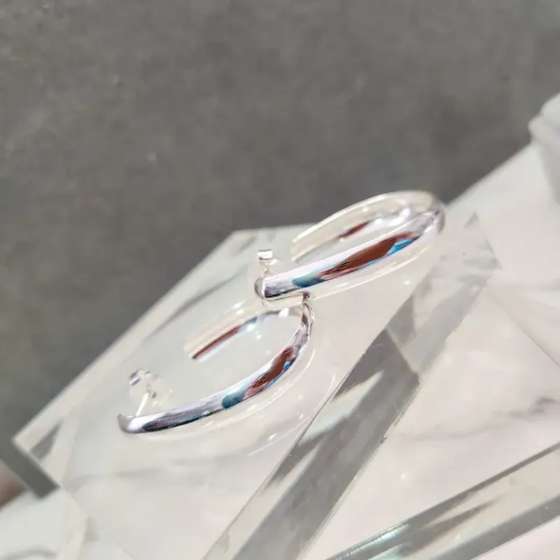 BRINCO PRATA ARGOLA GOTA ABAULADA