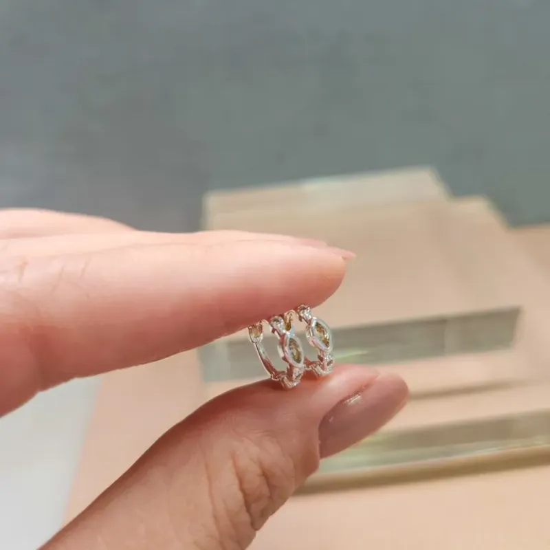 BRINCO PRATA ARGOLA LOS PONTO P