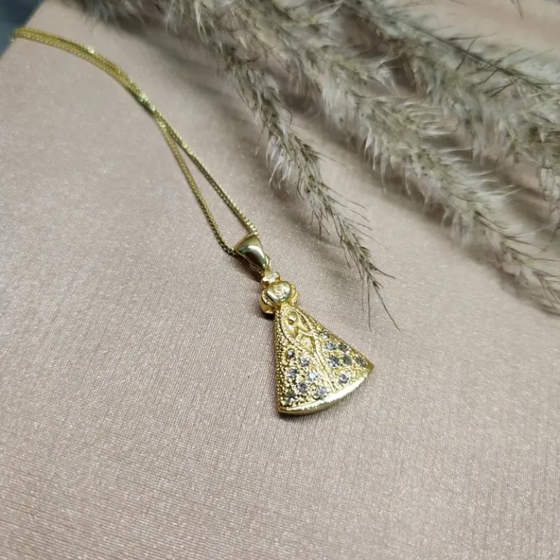 COLAR OURO NOSSA SENHORA